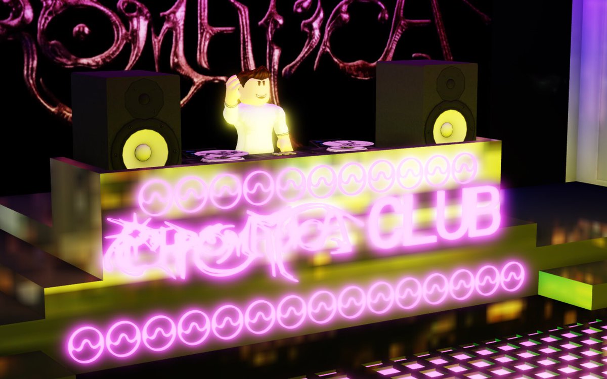 MusiclandRoblox's tweet photo. “CHROMATICA” POP-UP SHOP DAY 2:

- Chromatica (Pop-Up Shop Opening Outfit) is now being presented in The Club;

- Stupid Love (Music Video Outfit) moved to The Shop;

- Club Stage was deconstructed. https://t.co/ELD9FoHX85