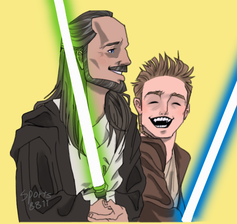 Kinryu_Golden's tweet photo. Babies
#starwars #quigonjinn #obiwankenobi https://t.co/wfKTp4f0dI