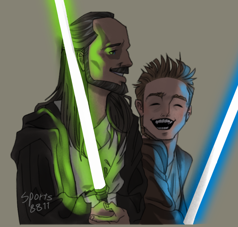 Kinryu_Golden's tweet photo. Babies
#starwars #quigonjinn #obiwankenobi https://t.co/wfKTp4f0dI