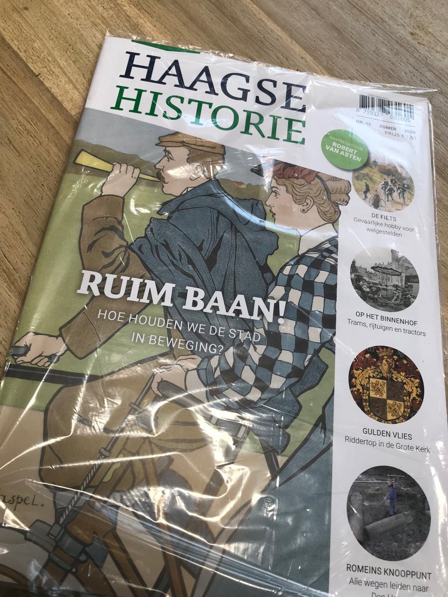 De Haagse Historie weer in huis! Verreweg t leukste abonnement dat ik ooit heb gehad. Kwaliteit, Aantrekkelijk en boordevol artikelen en interessante feiten! #erfgoed #denhaag #magazine #RuimBaan