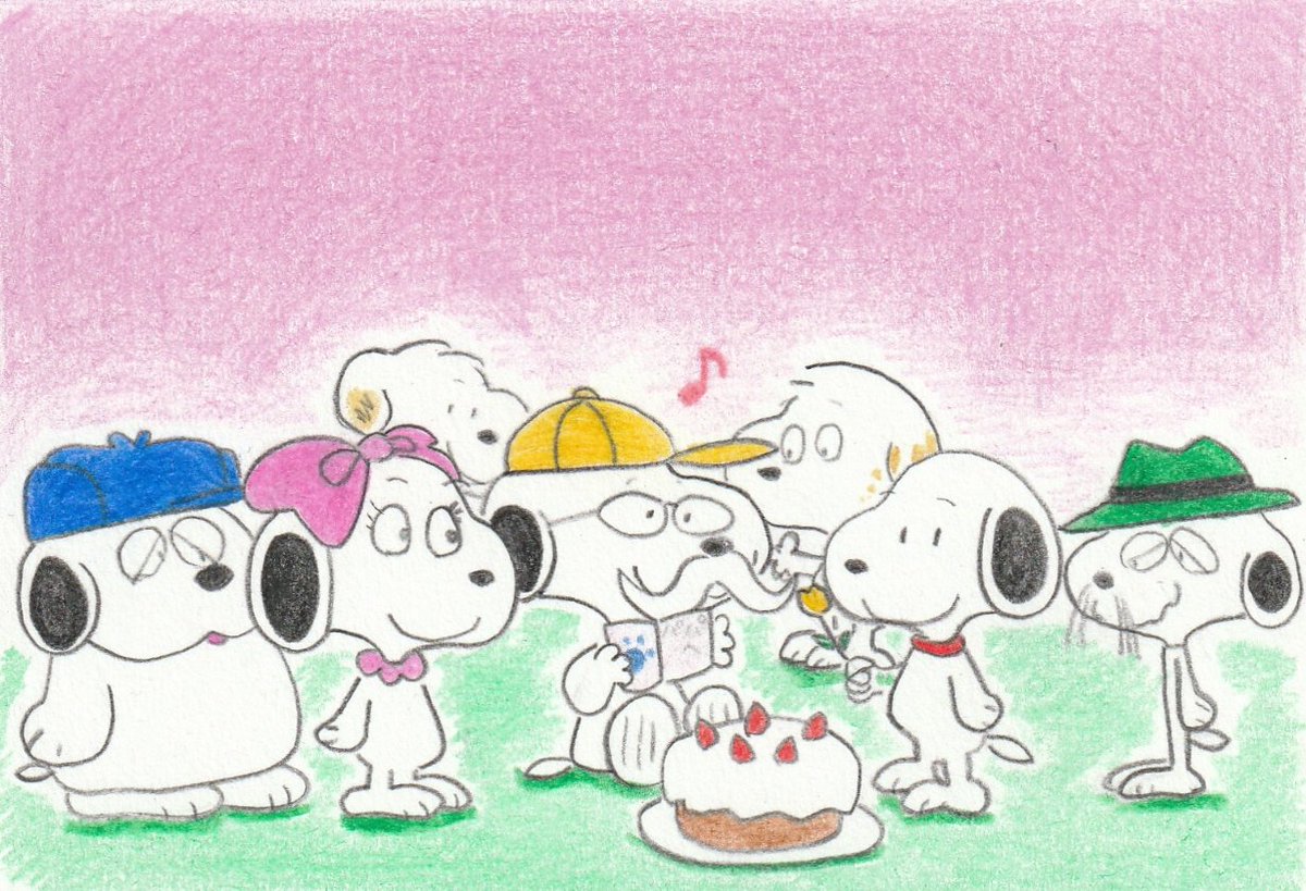 Sima در توییتر スヌーピーパパ イラスト スヌーピー Illustration Snoopy