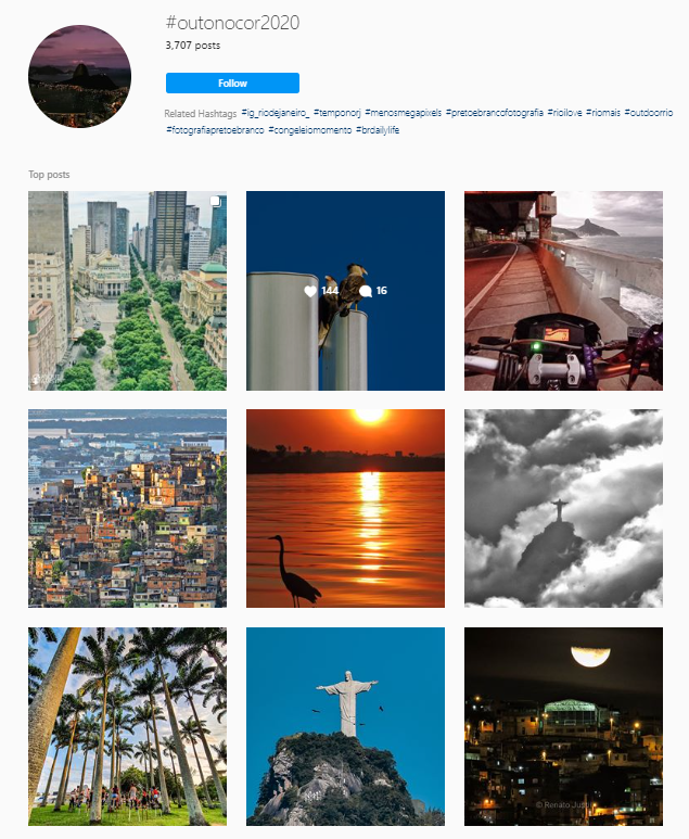 OperacoesRio's tweet photo. CAMPANHA #OUTONOCOR2020 | Quer ver sua foto ilustrar a nossa previsão do tempo e informes de chuva na cidade? Marque o COR no Instagram com a hashtag #OutonoCOR2020 https://t.co/x9ppIDHSzl