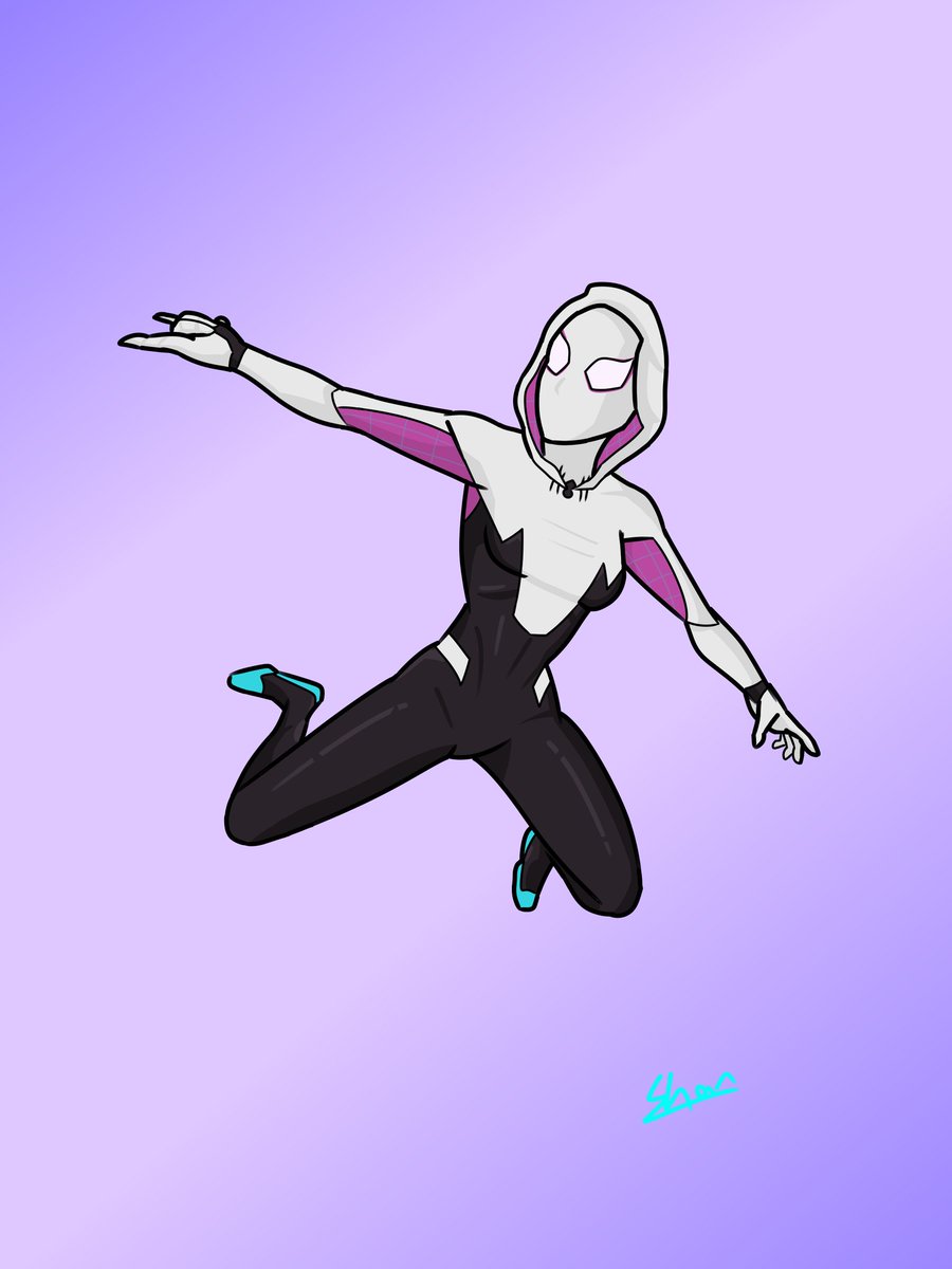 Shan4rt (Comms Closed) on X: Ghost-Spider/Spider-Gwen