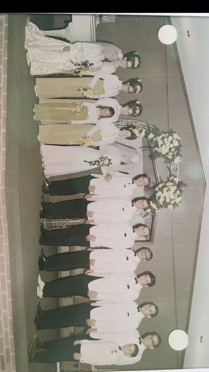 Celebrating the 50th Wedding Anniversary with Chuck &amp; Joan Burgoyne today in Buchanan. Joan is still not happy with my white shoes. 😎