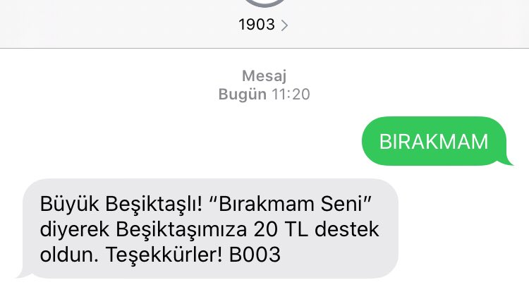 BIRAKMAM <a href="/Besiktas/">Beşiktaş JK</a> seni 🥰