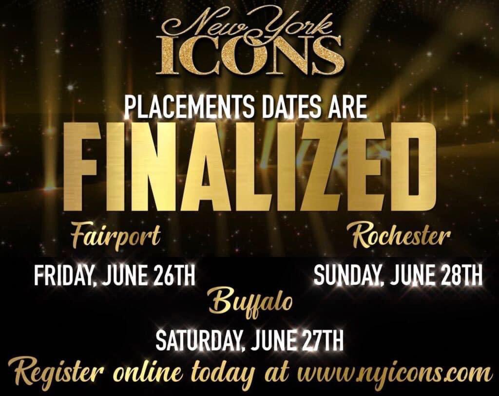⭐️Placements are just around the corner for our 3 incredible locations!⭐️

➡️Are you registered for Season 6? 

▫️Make sure to register today to start receiving all the information about placements and our new ICONIC process! We are so excited for our Icons families to be #ALLIN