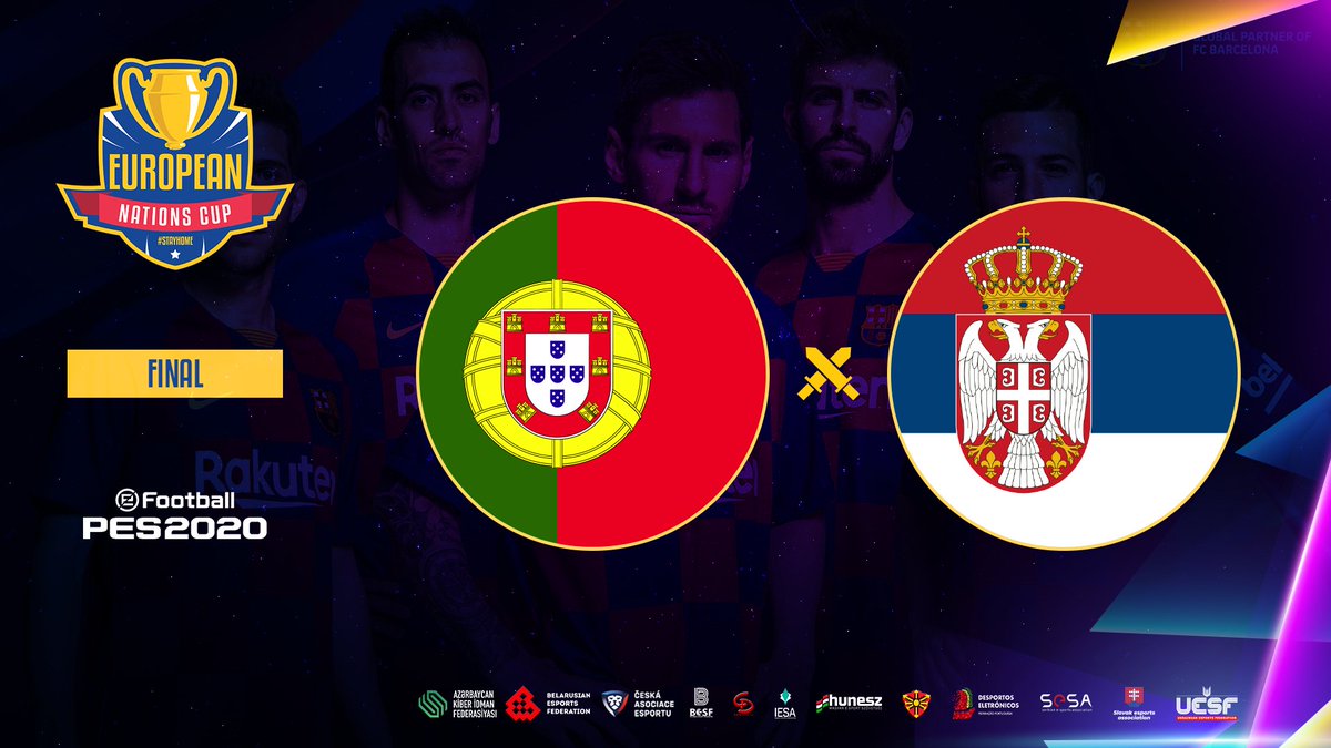 fpdeoficial's tweet photo. É hoje! Portugal joga a final da #stayhome European Nations Cup de @officialpes contra a Sérvia.
A partir das 18:00 contamos com o apoio de todos!
🆚Sérvia
⏲️18:00
📺https://t.co/9DfnqdDkYg
#esportsineurope #esports #stayhome #somosportugal #ENC2020 #govpt #ipdj_ip #portugal https://t.co/vrkNklioc9