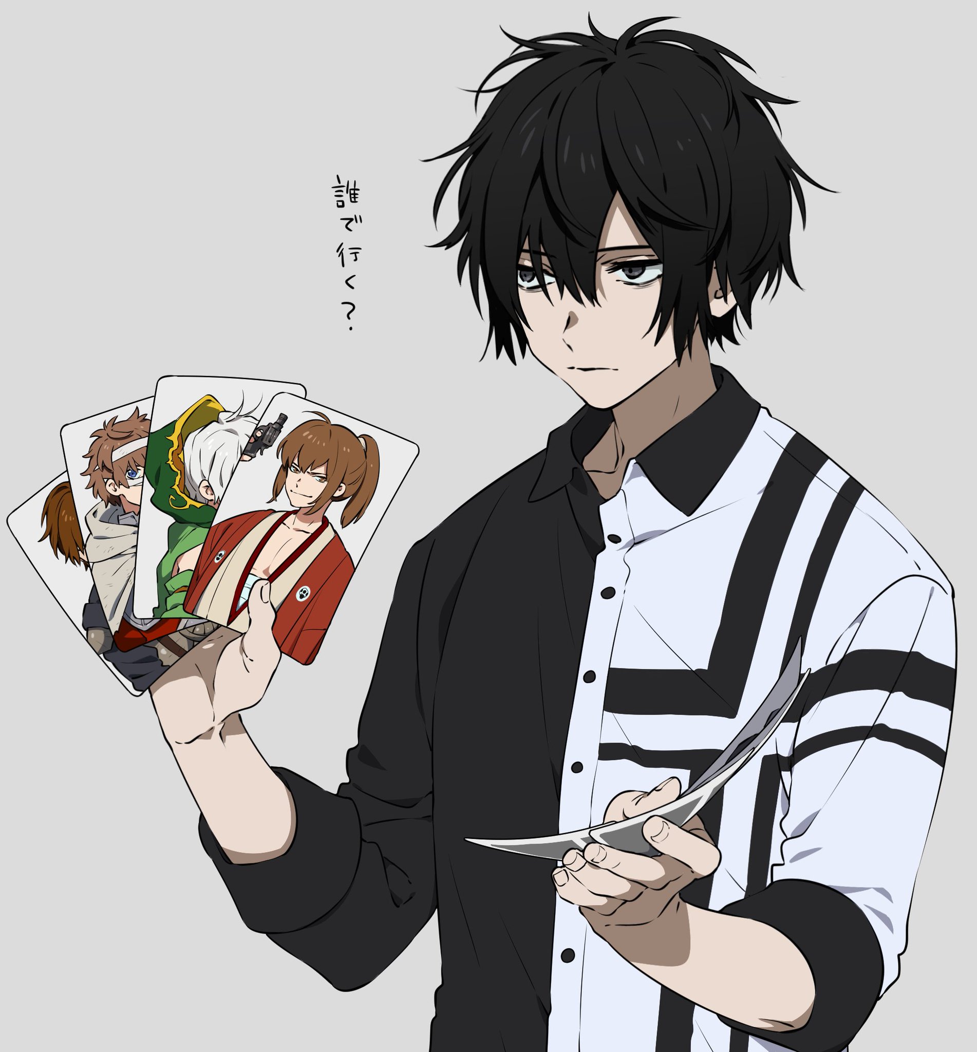 幕末志士ゲーム公式 Team 幕末 Sur Twitter 幕オン2に最終実装予定だったキャラ Ei です 全ての坂本系キャラの技を自由にカスタマイズできるチートチャラにするつもりでした