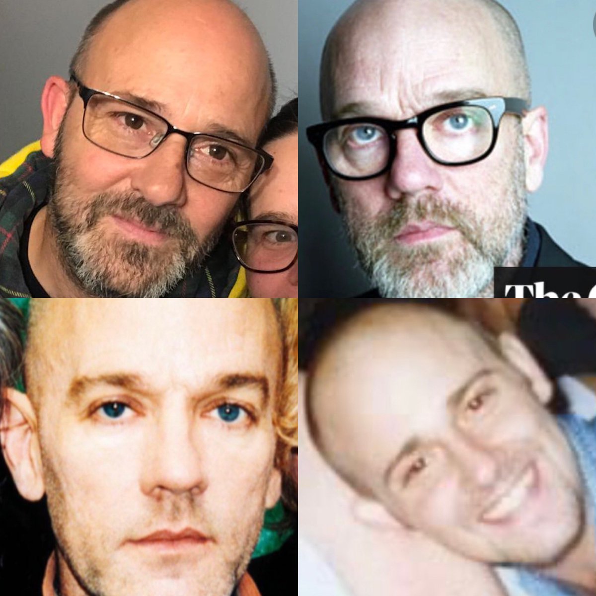 My own Michael Stipe. Doppelgänger 😂