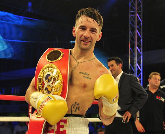 5 years ago today @LeeHaskins118 stopped Japan’s Ryosuko Iwasa to become IBF World Champion in an historic night for Bristol Boxing 🌍🏆 @HennessySports @JamieSanigar