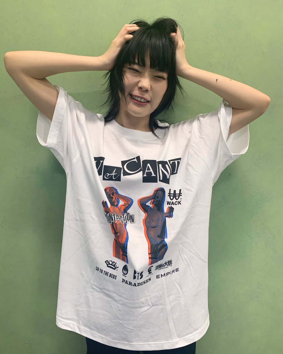 BiSH WACK2XLメンバーキャラコラボTシャツ