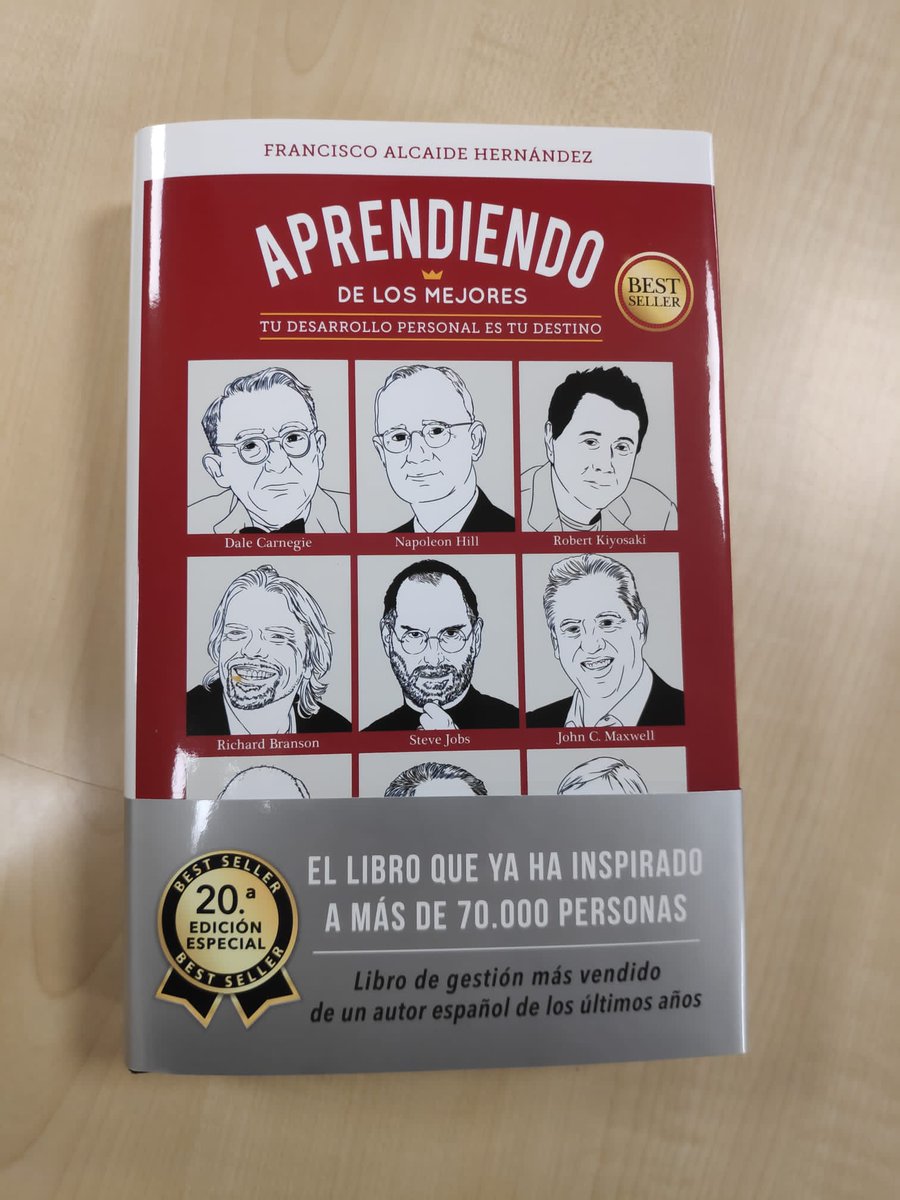 falcaide's tweet photo. Aunque todavía no lo tengo en mis manos, ayer me enviaron un par de fotos de la 20° edición 'especial' de tapa dura... 🔝
👉 A la venta 23/06.
👉 En preventa: https://t.co/Zeor2DGXaz
#RRHH #MarcaPersonal https://t.co/emf3dX5pqx