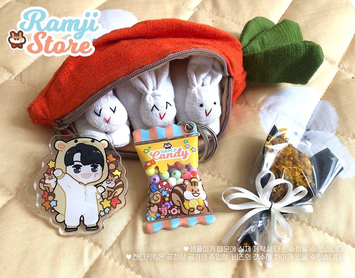 🐿 날다람지 그립톡+
🐿 달콤람지 캔디키링 판매 💌 

🔸 입금기간 : ~06/21 PM11:59
🔸 날다람지 그립톡 : 8000원
🔸 달콤람지 캔디키링 : 7000원
🔸 특전 : 람지스티커 (칼선4컷/추후공개)
🔸 입금후 폼 작성 해 주세요!
🔸 상세내용은 TMM으로 확인해주세요.

❤ 입금폼 : takemm.com/prod/view/4593