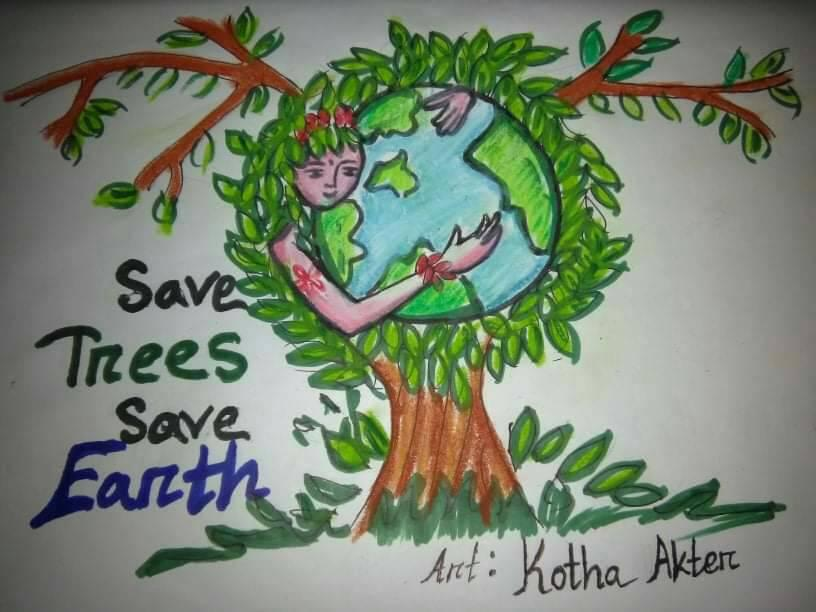 ShoiabSumon's tweet photo. #World_Environment Day 2020
World Environment Day is held each year on June 5.
#Art_by : Marjiya Akter Kotha
Secretary, #_Divisional_Child_Forum
_ https://t.co/M2cnQf8B4u