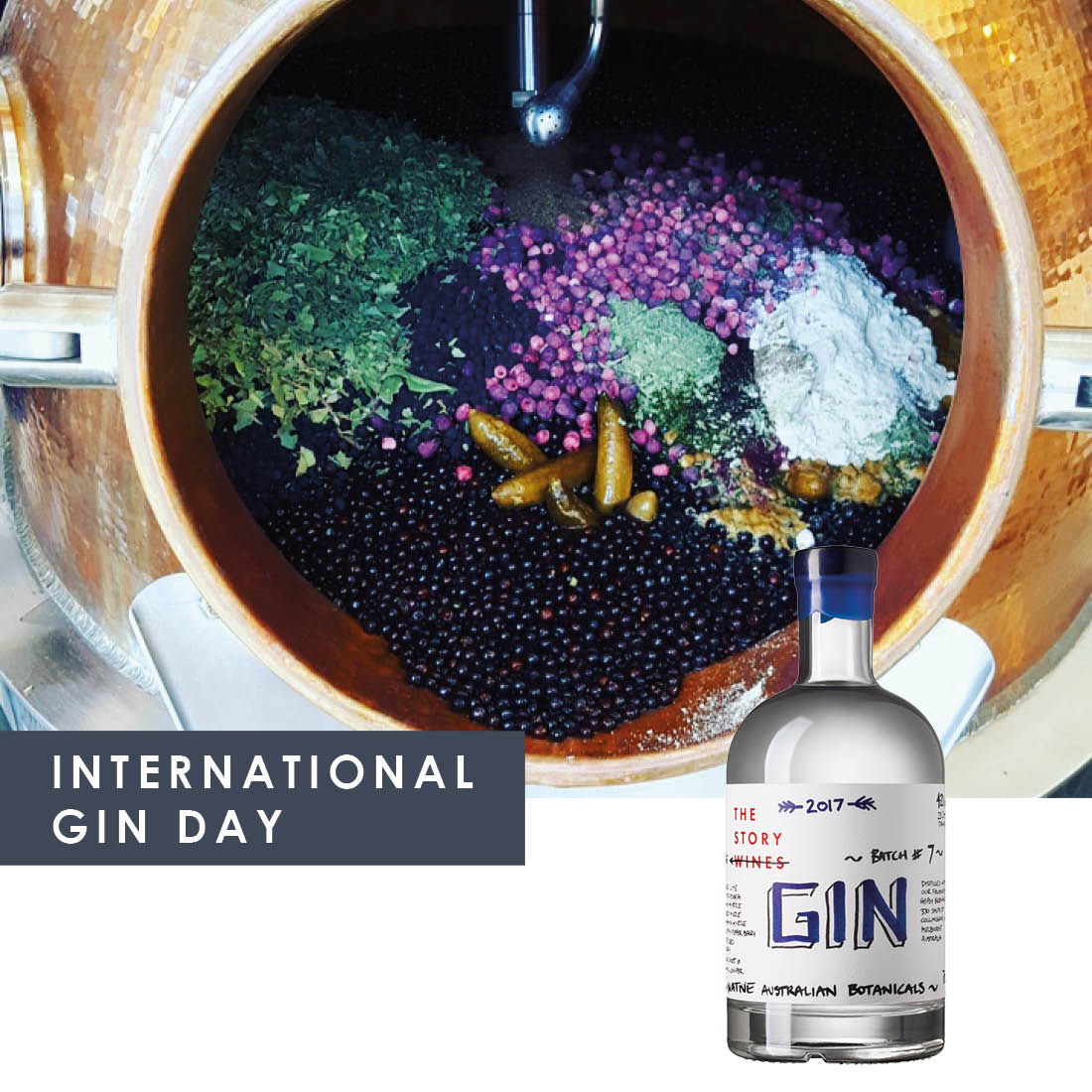 Looking to try a new #Gin on #WorldGinDay? Why not try The Story Gin from Australia, made from 100% Australian botanicals, think finger limes, wattle seeds and four kinds of myrtle.  It will transport you to the smell of the Australian Bush.   <a href="/storywines/">Rory Lane</a>