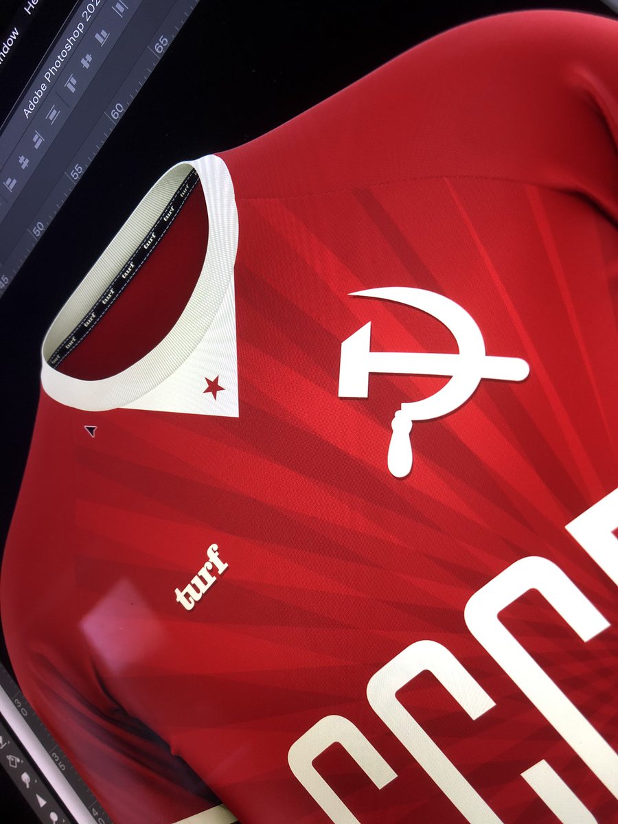 turfstudio_x's tweet photo. Guess what sports fans?
Pre-order of the #TeamUSSR concept shirt will be online later today for all you lovers of the real @AETshirts #conceptworldcup winning shirt! 🤪
Today’s going to be a good day... https://t.co/gtwDQUfmKr