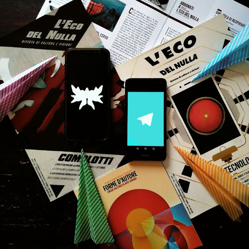 #13giugno | 📣 L'Eco del Nulla approda su #Telegram! Da oggi vi raccontiamo film, libri e attualità in modo ancor più diretto e istantaneo. Per essere sempre aggiornati sull'uscita dei nostri contenuti, iscrivetevi al canale: t.me/ecodelnulla | Vi aspettiamo!