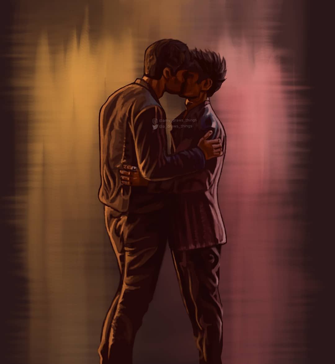 MalecInstitute's tweet photo. Hey there lovely people,  
This Saturday fanart is from our dear @amy_draws_things. Thank you for sending in this beautiful art :) . #ShadowHunters #Malec #AlecLightwood #MagnusBane  #MalecFanbook #Theimmortalproject #MalecInstituteArt https://t.co/5lVIFh02ss