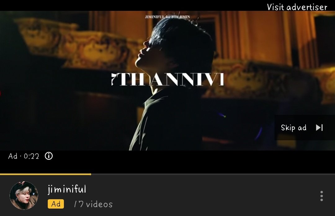 meilyn0226's tweet photo. . @jiminiful I saw YouTube #JIMIN ad from Spain! #방탄소년단_7주년_축하해 #방탄소년단! 😍😭👌🏼 https://t.co/6wfKQRgkLi