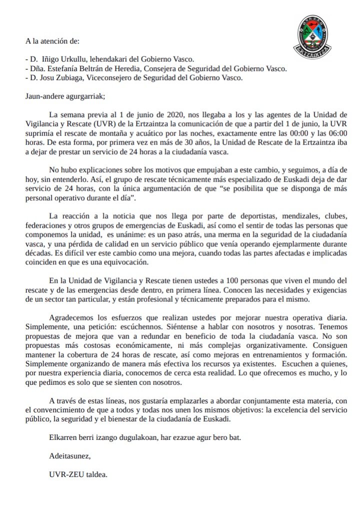 UvrErtzaintza's tweet photo. Nos ayudas a difundir esta carta abierta al Gobierno Vasco?
@Gob_eus 
Hablemos.
Hitz egin dezagun.
#uvr24h https://t.co/tuVoFi8fzA