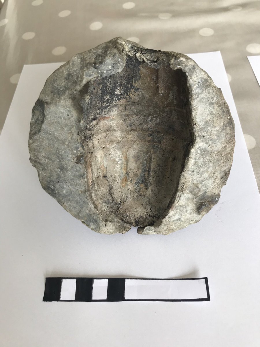 TreasonFelony's tweet photo. This is a bit unusual (I think). It’s a mould for making incendiary bombs used by the IRA in the 1920s - with an impression taken from the mould (in playdoh, though, not thermit).
https://t.co/HFU2UfekuZ https://t.co/uUVbki47ZI