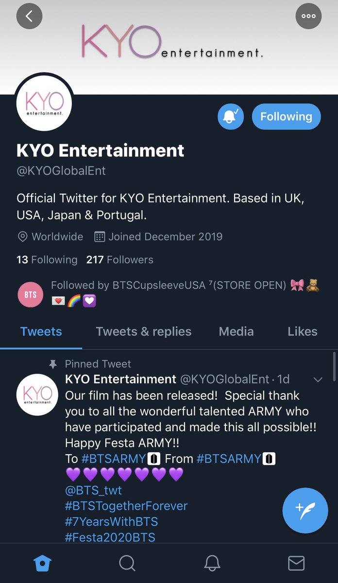 franthebluepri1's tweet photo. @BTSCupsleeveUSA @KYOGlobalEnt @BTS_twt i am from the usa! ❤️ thank you so much for this! #BTSTogetherForever #7YearsWithBTS @BTS_twt @elizabethdi_ @lizbethhhh5 @kimacevado05 https://t.co/ITzOi1jdBq