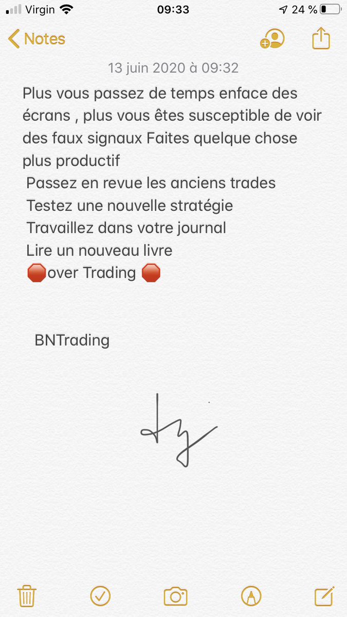 ⛔️ overtrading ===>. la raison de perdre ⛔️