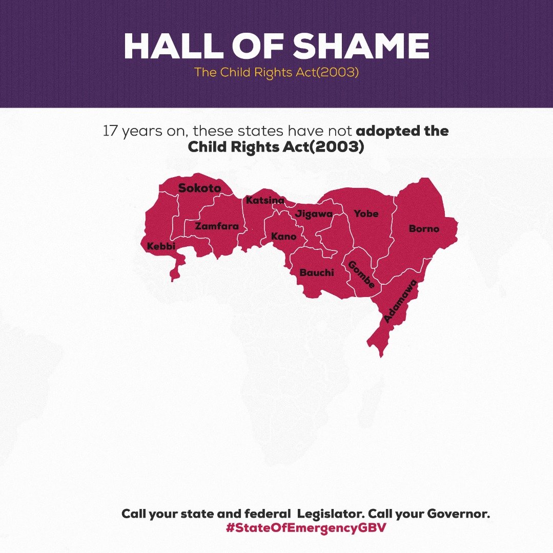 HafsatuShinkafi's tweet photo. Call your legislooters #childrightsact #vaap https://t.co/QyVWi1KRxv