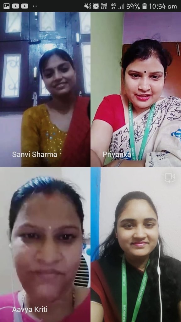 ipsgirlspatna's tweet photo. Our very first ‘Virtual PTM ‘ for Session 2020-21 was held today for the Montessori section. We are grateful to the parents for their enthusiastic participation & support. It was overwhelming to see your happy faces and encouraging feedbacks. @IprmGrp
#ipsgirlsrock #Virtualptm https://t.co/95uuddm5Ai