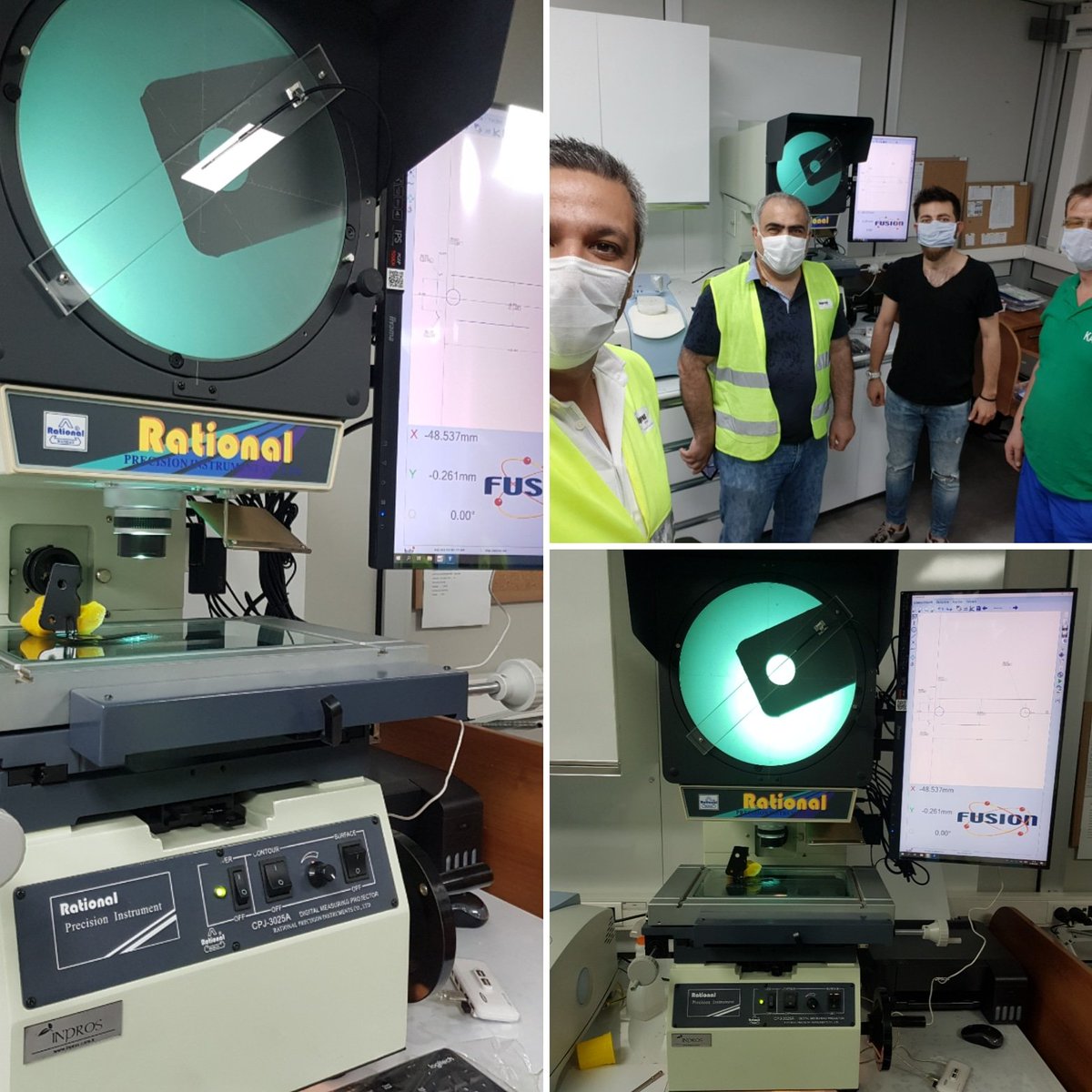 Yeni nesil profil projektör cihazımız müşterimize hayırlı olsun. 

#inpros #inprosendustriyelurunler #profilprojektor #2boyutlu #measuring #control #kalitekontrol #hassasölçüm #otomotiv #laboratuvar