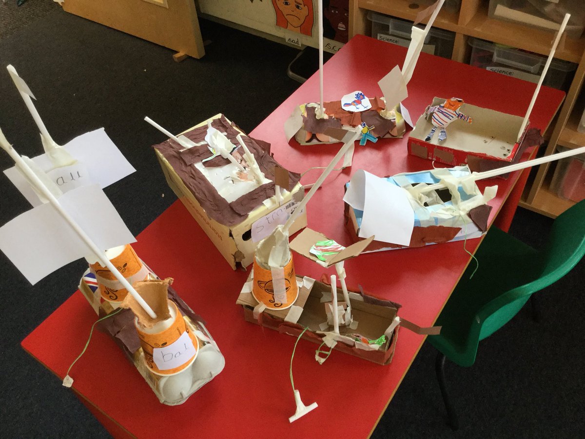 Reception have been busy making pirate ships