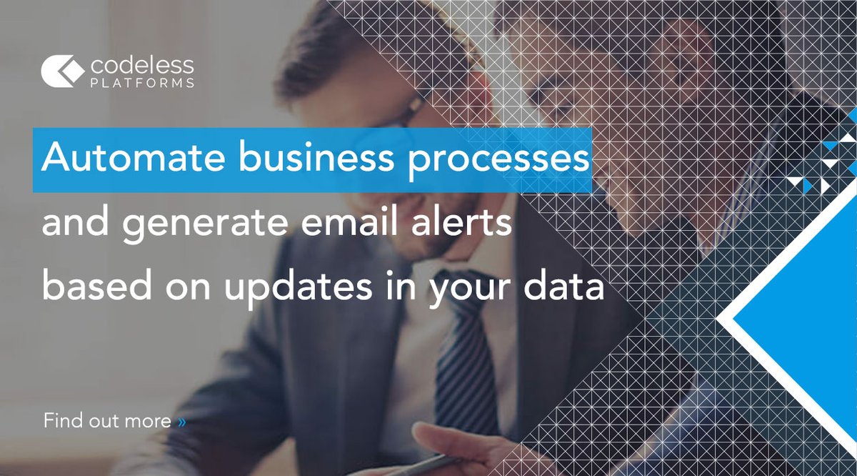 YourWharncliffe's tweet photo. Automate business processes, integrate multiple systems, and generate email alerts based on changes in the data for #Sage200, #Realitex200, and #SageCRM with #CodelessPlatforms. Find out more https://t.co/Z7LzLtoO37
#Codeless #email #data https://t.co/vWXLPLkAis