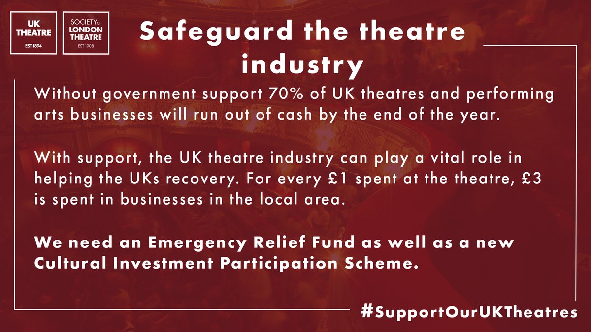 ICYMI: One Dance UK, alongside <a href="/SOLTnews/">Society of London Theatre</a> &amp; <a href="/uk_theatre/">UK Theatre</a> submitted a paper to <a href="/DCMS/">Department for Culture, Media and Sport</a> outlining the importance of theatre, what we will lose if the theatre industry collapses &amp; what we need to do to stop that from happening. #SupportOurUKTheatres

officiallondontheatre.com/solt-and-uk-th…