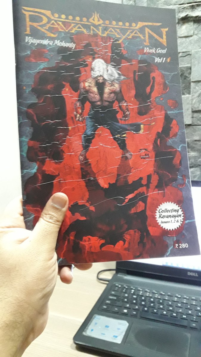HolyCowEnt's tweet photo. Re printing is always a blessing! As we sold the last copy of Ravanayan Vol. 2 (2nd printing) the 3rd printing is running in the press with a new cover by Vivek Goel & @Pressinator
#comics #indiancomicbooks #ravanayan #reprint #variantcover #hindumythology #indianmythology https://t.co/0E3ZwyCLLs