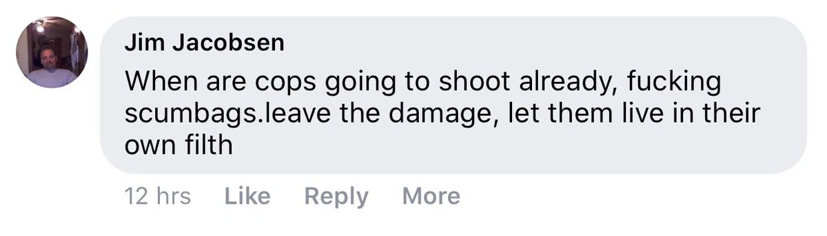 Someone posted pics from the Autonomous Zone in Seattle.  Jim suggests the state come in and murder everyone.  Totally normal. -Complaints of West Milford