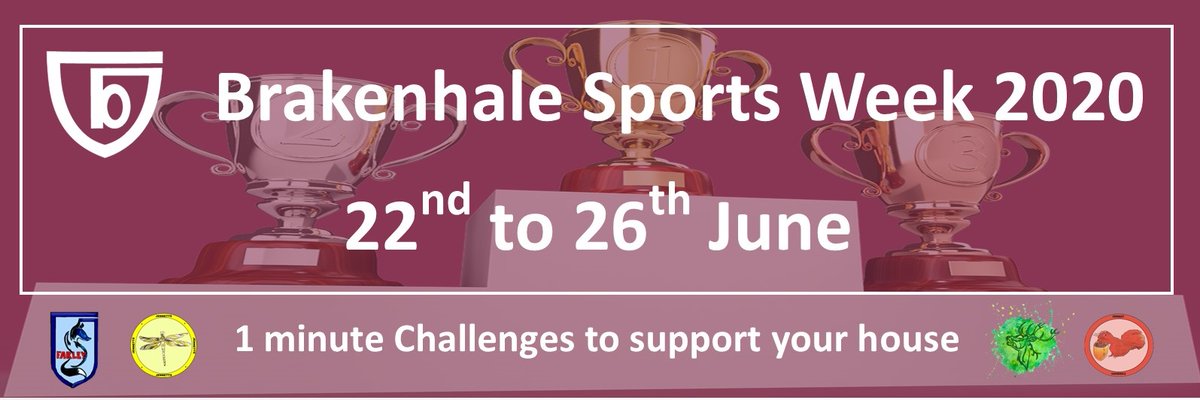Brakenhale's tweet image. Get excited - it's coming soon... Brakenhale Sports week! @GreenshawTrust #getinvolved #teambrakenhale
youtu.be/n5mxS8lNp2g