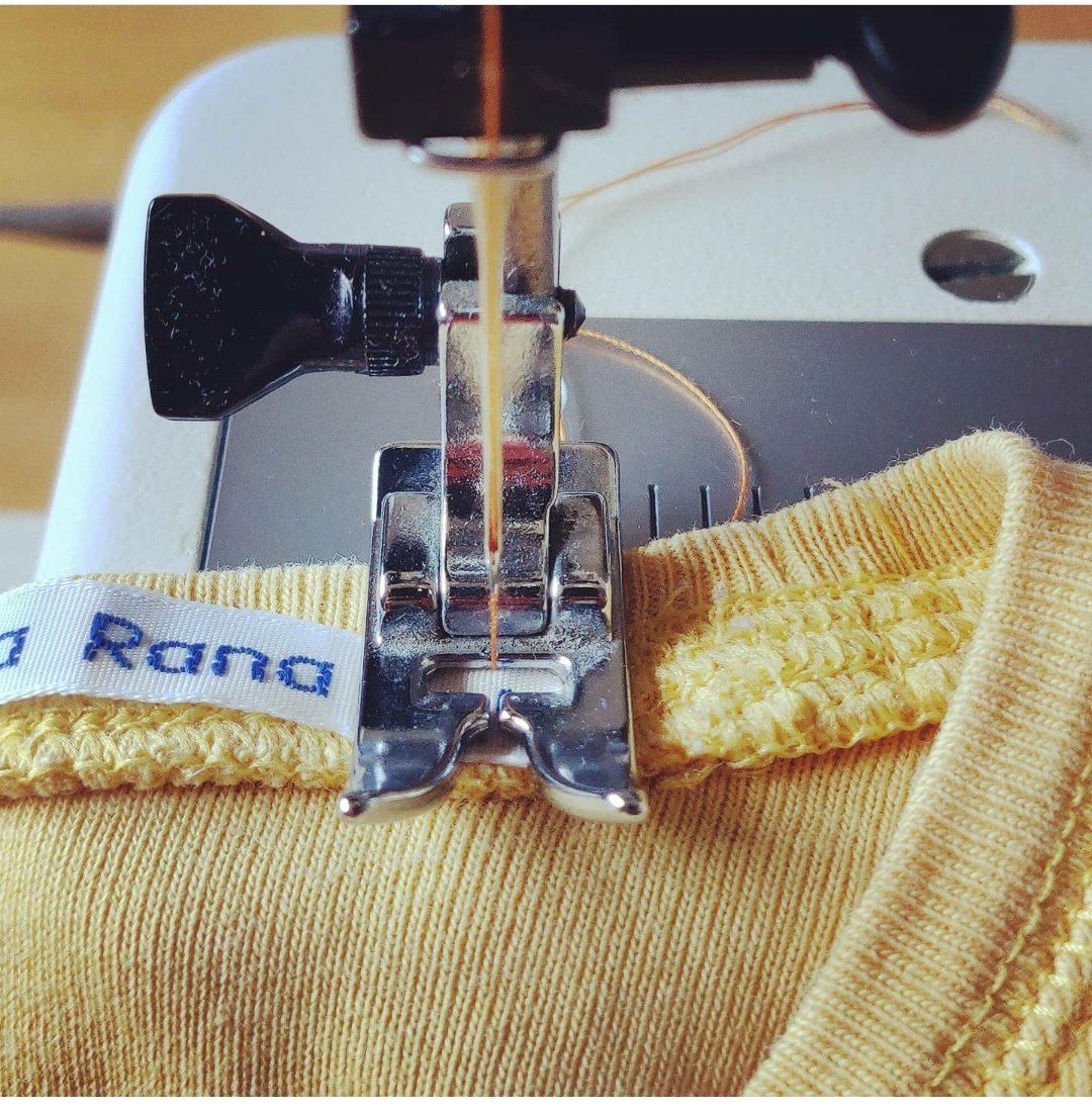 Sewing in name labels to drop mum's clothes off at the nursing home. Last week has been one of significant change for my mum and me. But I'm still a carer and I still care. #dememtiacarerscount #CarersWeek2020 #livedexperience #dementiatlc #creativityandwellbeing #dementiacare