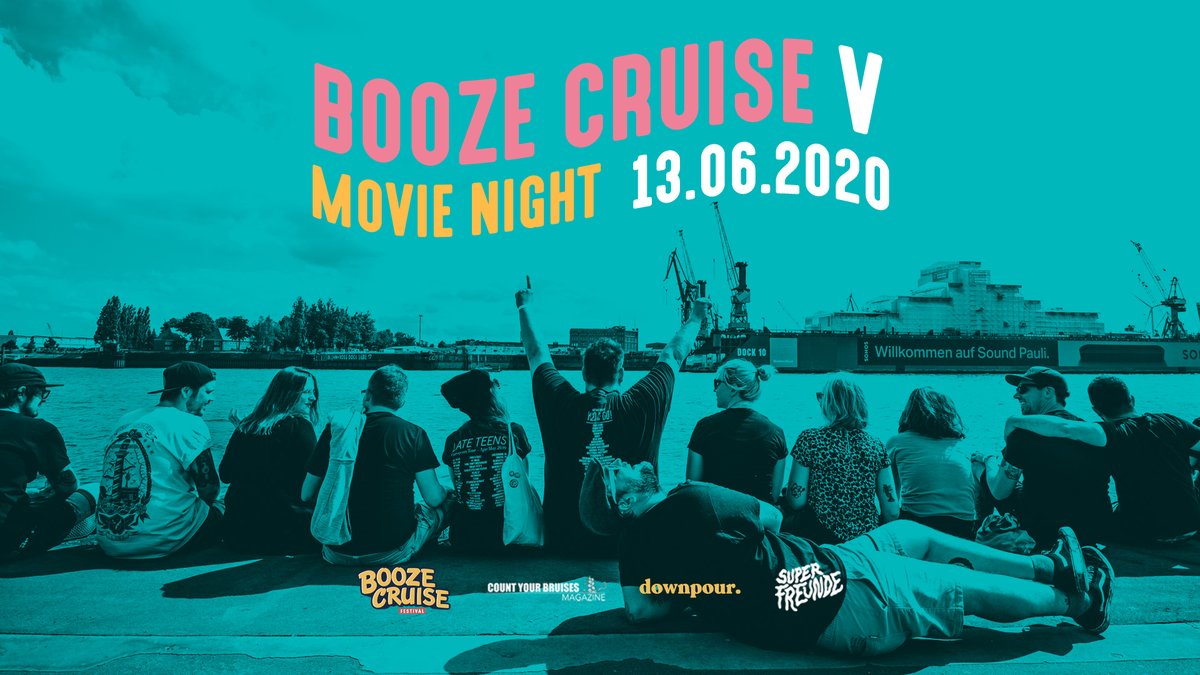 Today at 3:15pm CET • screening of our BOOZE CRUISE movie. Find all links right here: linktr.ee/boozecruisefes…