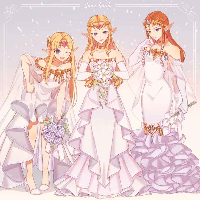 June Bride?
(SSBU Zelda &amp; SSBM Zelda &amp; SSB4 Zelda) 