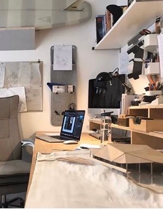 Arch_Falmouth's tweet photo. Brilliant to see 3rd yr student Mikey Koskela in the @guardian this weekend. Creative home working @FalmouthUni ! Well done to all our students who’ve adapted to new and different ways of working in challenging times 👌 https://t.co/eT4qXjFMkv