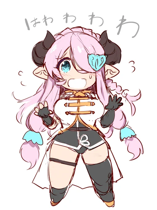 今日の更新とは関係なく
へちょ絵ナルメアさん 