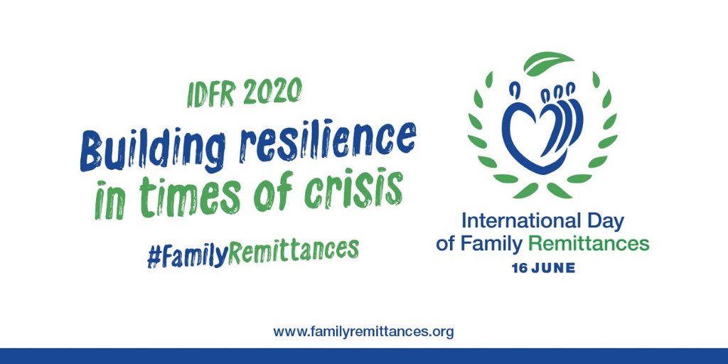 IFAD's tweet photo. #SaveTheDate - 16 June at 15:30 CEST

Join us for the observance event for the International Day of Family Remittances: Supporting remittance families build resilience in times of crisis

More info: https://t.co/AmY9ipEiZ8 #IDFR https://t.co/AdG1OtPrKV