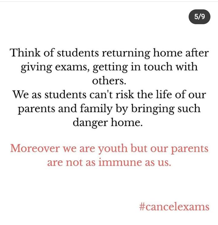 ToggleTyagi's tweet photo. #educationMinister #examscancelled #ExamsOverHealth #examscancelkaro https://t.co/FpAbZPT4yW