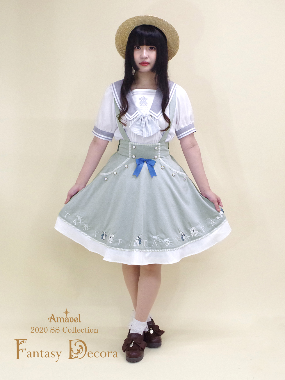 Amavel Fantasy Marin Friends ブラウス＆ジャンスカ Amavel Fantasy Marin Friends ブラウス＆ジャンスカ