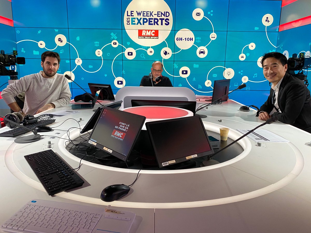 Pour réécouter l’émission de ce samedi matin avec <a href="/Fsorel/">François Sorel</a> <a href="/GrablyR/">Raphael Grably</a> et leur invité <a href="/yanliufr/">Yan Liu</a> country manager France <a href="/XiaomiFrance/">Xiaomi France</a> , c’est par ici 👉 rmc.bfmtv.com/mediaplayer/au…