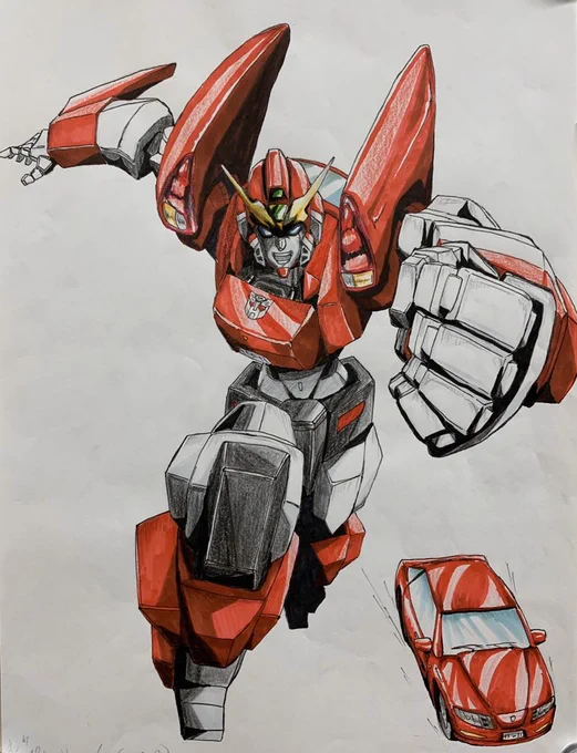 #トランスフォーマー絵描きたくさん展過去絵2 