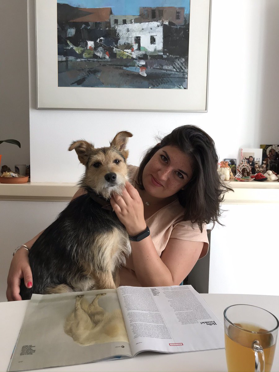 vdekwant's tweet photo. Dochter leest met instemming artikel #annegiengoemans in #vkmagazine, het was een zoektocht met lange vragenlijsten, maar heel blij met de uitkomst #Kootje https://t.co/iBnOXRxmt2