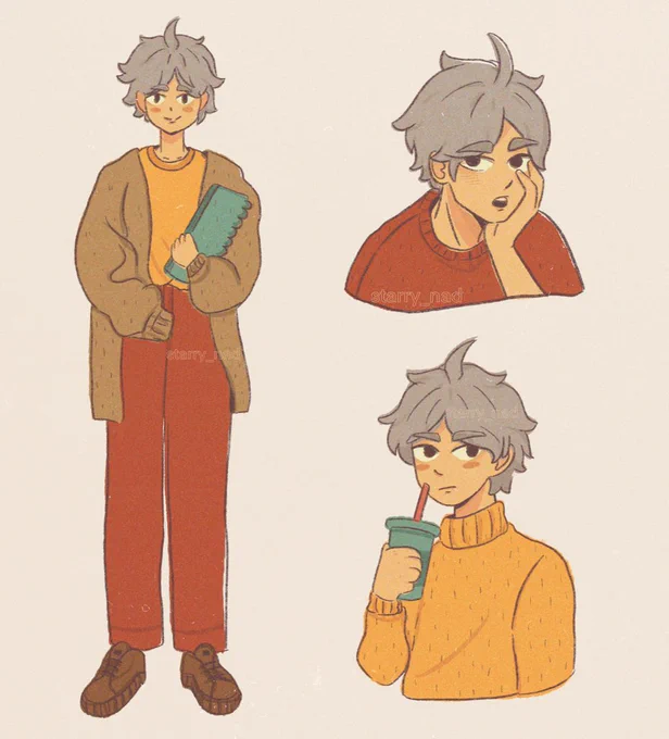 pre-school teacher: sugawara in my old art style (cos i've been missing it) 

#Haikyuu #sugawarakoushi 