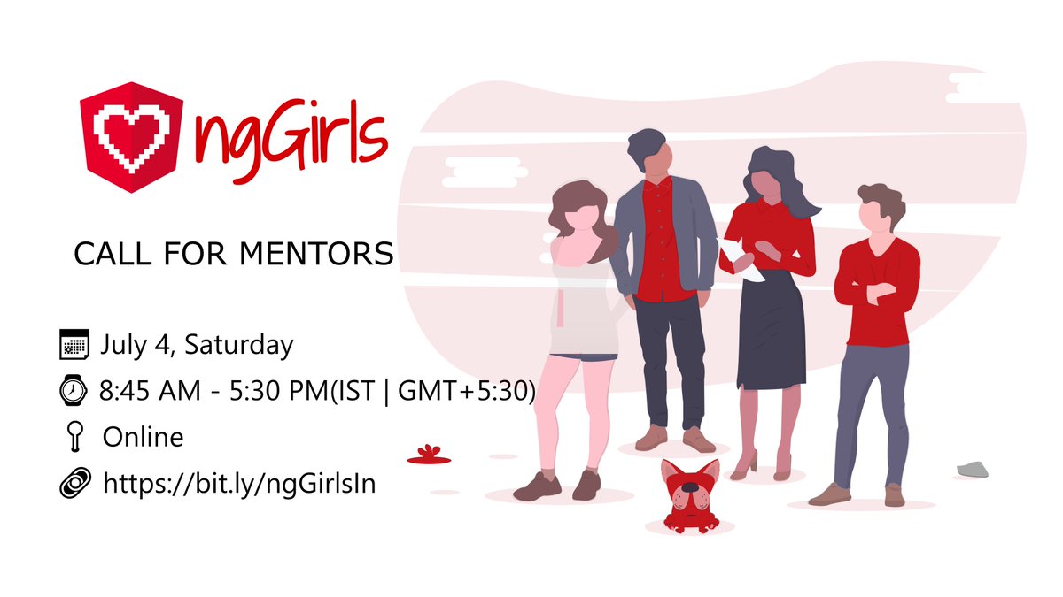 ItsAllAboutWeb's tweet image. Wanna help beginners in #WebDev embark on their journey with @Angular
We're hosting a free online @AngularGirls Workshop on #Angular Fundamentals
Apply now😃
#JavaScript #WomenWhoCode #ngGirls #100DaysOfCode #ngGirlsIndia #AllAboutWeb #AllAboutWebEvents #IWD #IWD2020 #IWDIndia