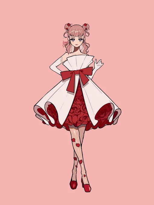 花束ドレス? 